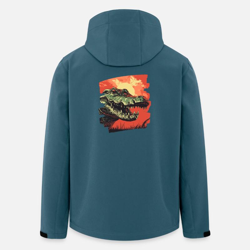 Crocodile - Men’s Recycled Softshell Jacket by Stanley/Stella - stargazer
