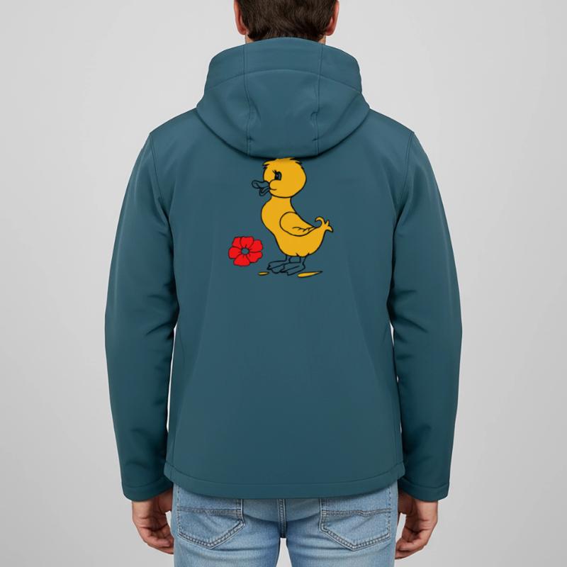 Easter chicks Happy Easter Men’s Recycled Softshell Jacket by Stanley/Stella