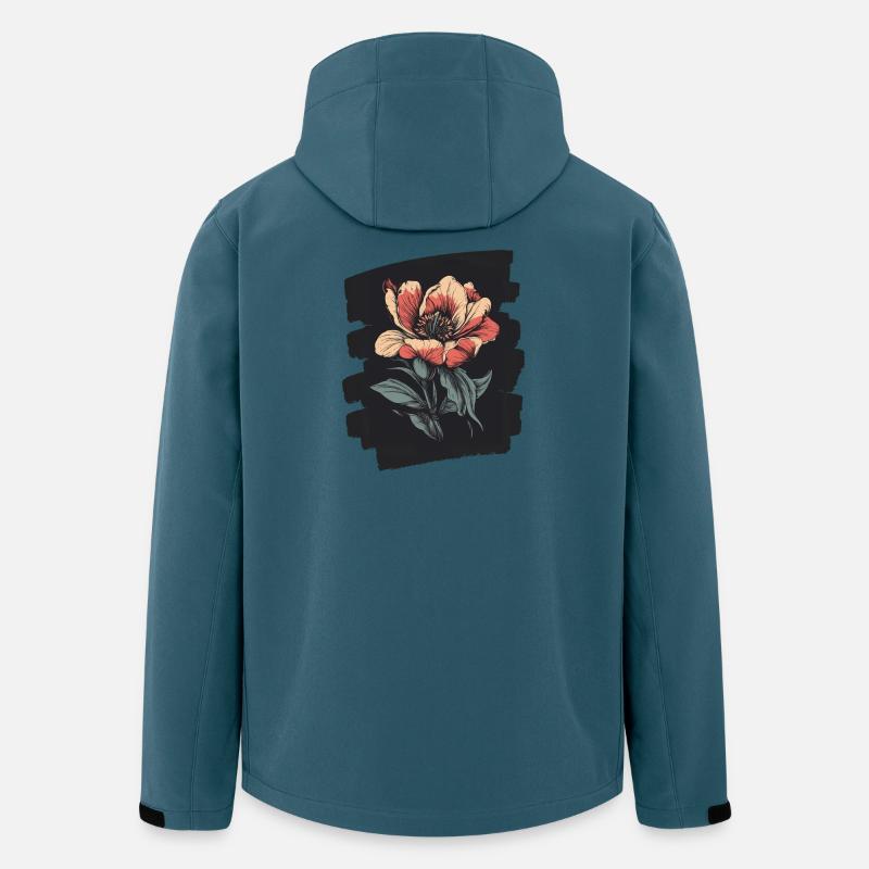 Spring Spring Beginning Flower Flowers - Men’s Recycled Softshell Jacket by Stanley/Stella - stargazer