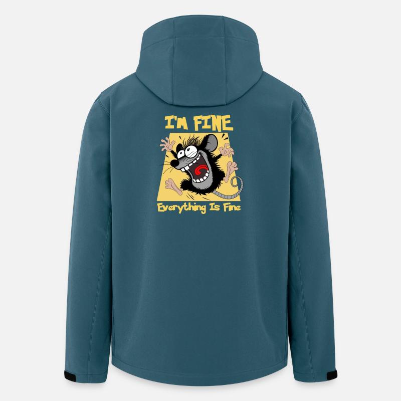 Hectic mouse - Men’s Recycled Softshell Jacket by Stanley/Stella - stargazer