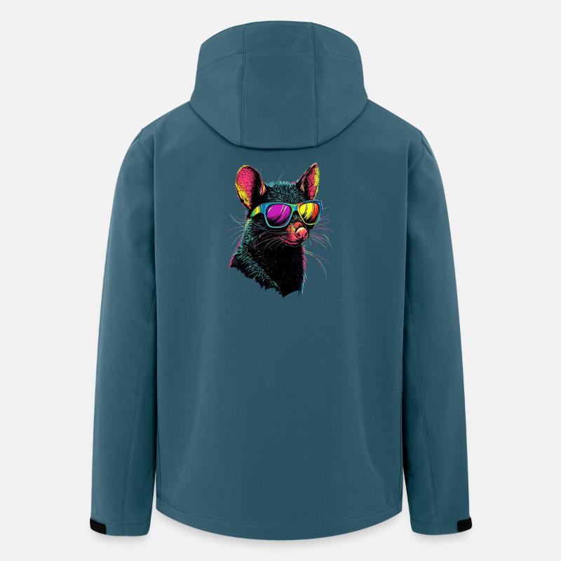 Tasmanian Devil Marsupial Tasmanian Devil - Men’s Recycled Softshell Jacket by Stanley/Stella - stargazer