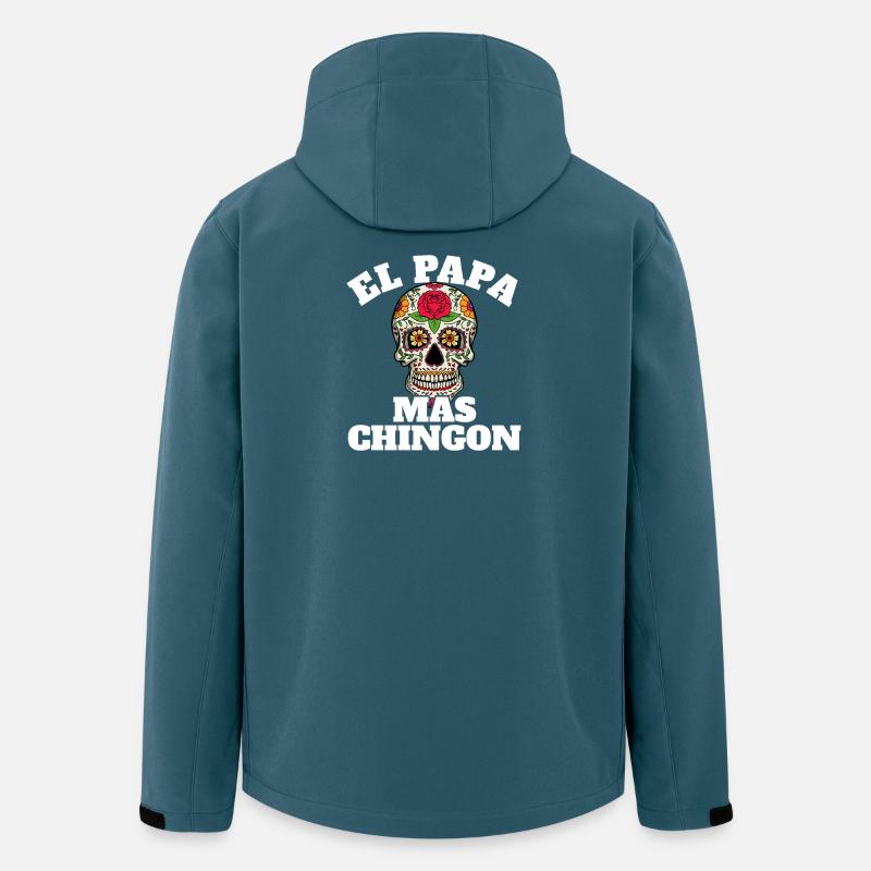 El Papa Mas Chingon - Men’s Recycled Softshell Jacket by Stanley/Stella - stargazer