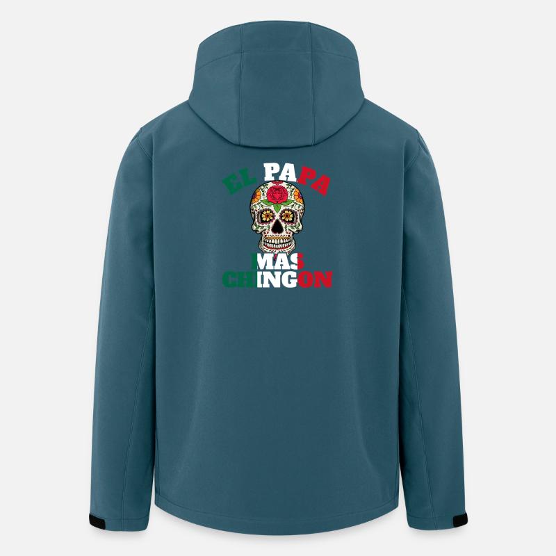 El Papa Mas Chingon - Men’s Recycled Softshell Jacket by Stanley/Stella - stargazer