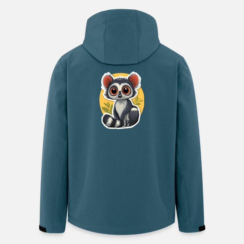 Lemur - Recycelte Männer Softshell-Jacke von Stanley/Stella - Dunkles Petrol
