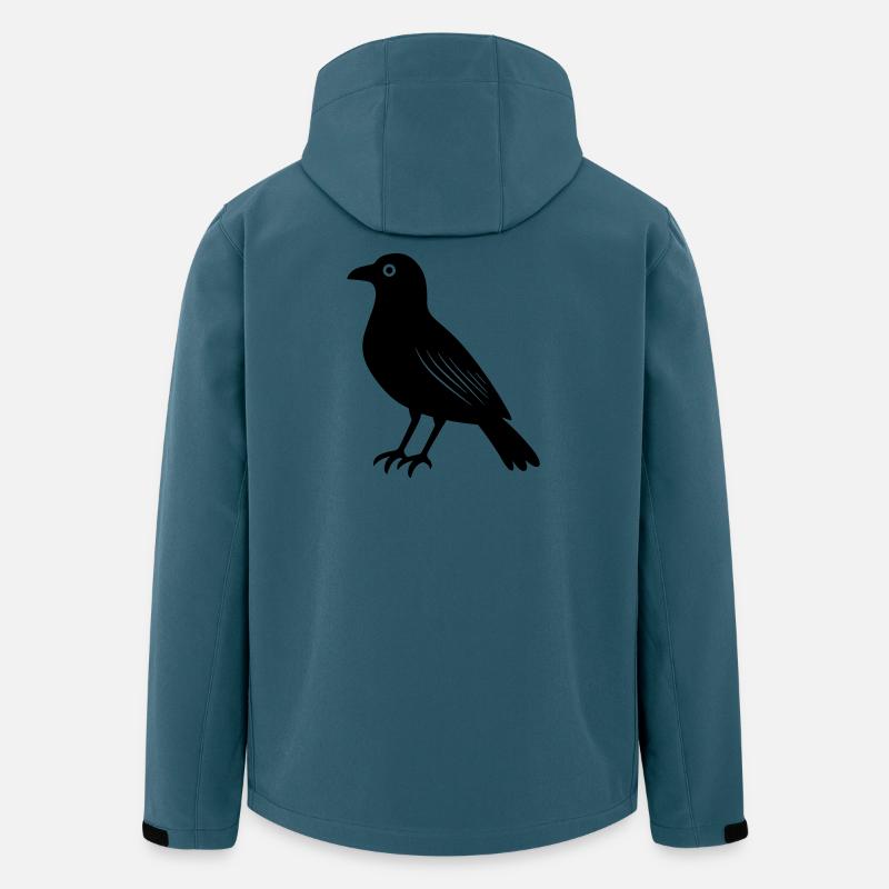 Rabe  - Recycelte Männer Softshell-Jacke von Stanley/Stella - Dunkles Petrol