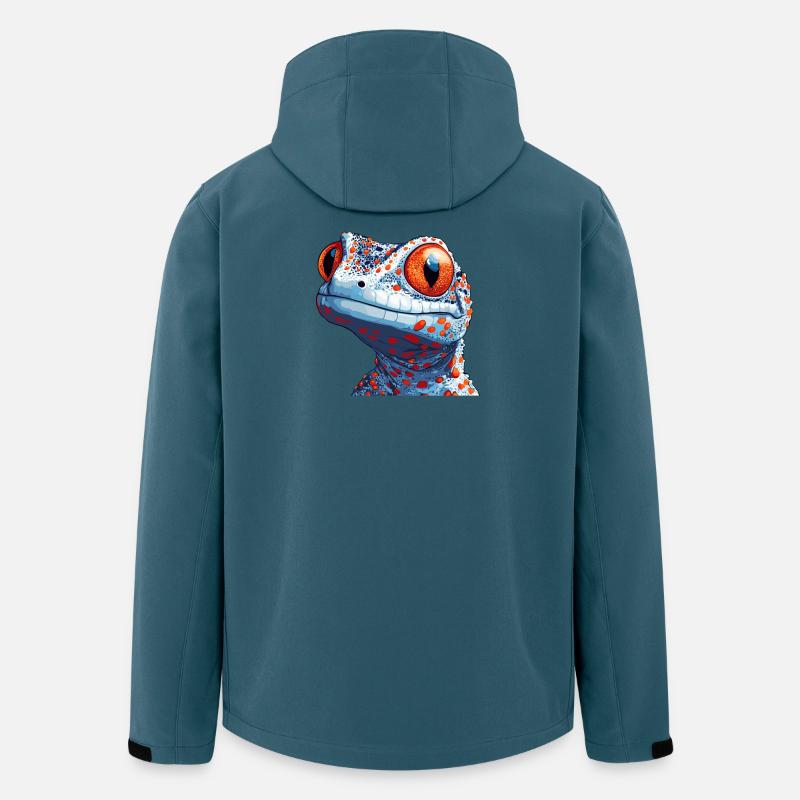 Tokay Geckos Tokay Gecko - Veste softshell homme en polyester recyclé Stanley/Stella - bleu pétrole foncé