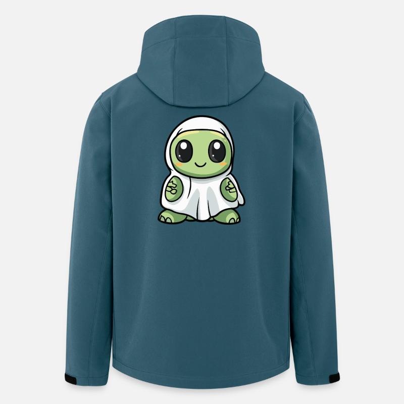 Turtle Halloween Ghost - Men’s Recycled Softshell Jacket by Stanley/Stella - stargazer