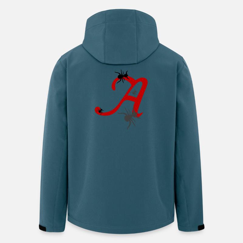 Letter A Initial - Men’s Recycled Softshell Jacket by Stanley/Stella - stargazer