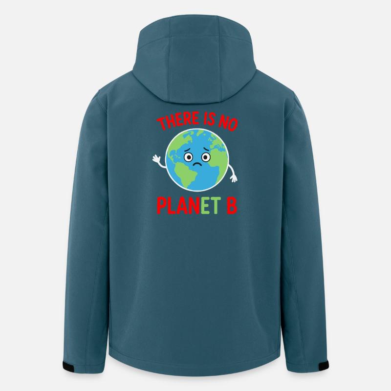Es gibt keinen Plan B - Recycelte Männer Softshell-Jacke von Stanley/Stella - Dunkles Petrol