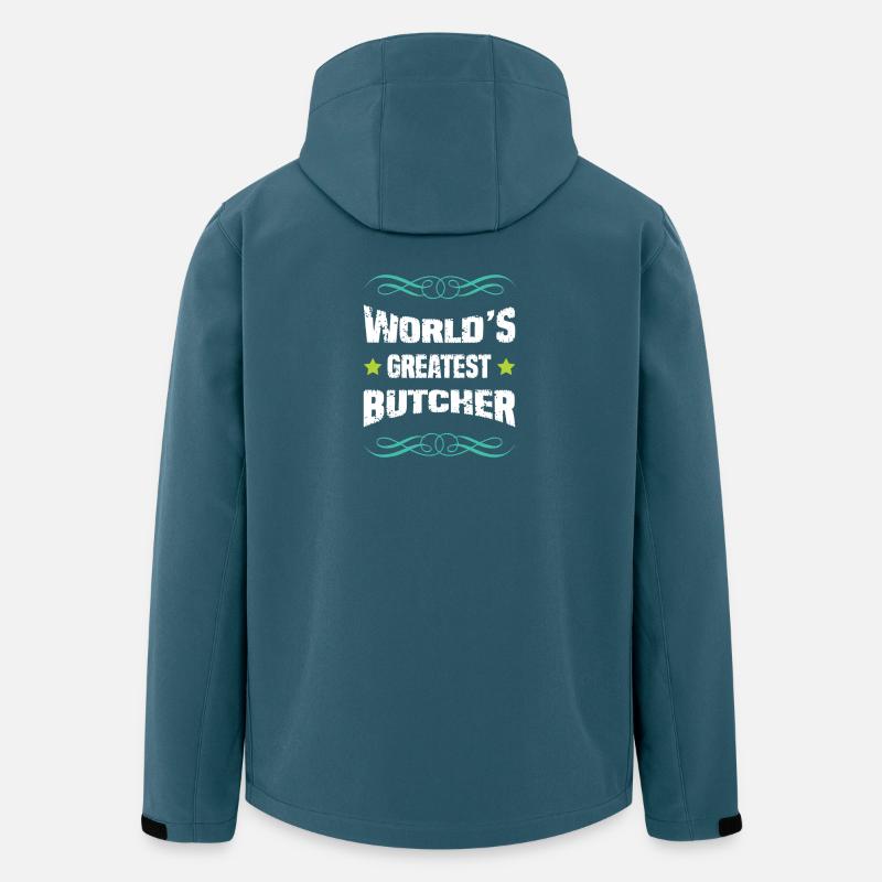 Weltbester Metzger Shirt - Recycelte Männer Softshell-Jacke von Stanley/Stella - Dunkles Petrol