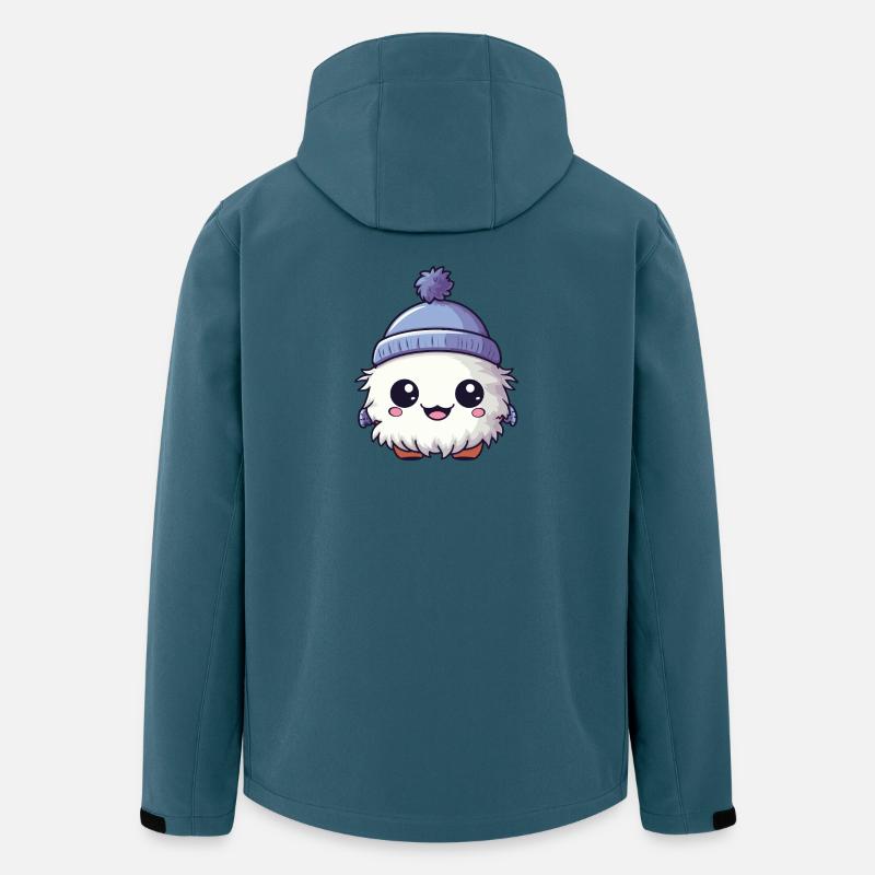 Winter Eskimo Baby Winterlich - Recycelte Männer Softshell-Jacke von Stanley/Stella - Dunkles Petrol