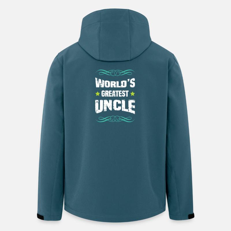 World's Greatest Uncle - Men’s Recycled Softshell Jacket by Stanley/Stella - stargazer