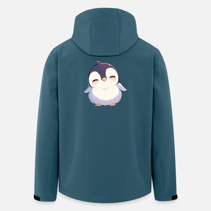 Pingouins Pingouin - Veste softshell homme en polyester recyclé Stanley/Stella - bleu pétrole foncé
