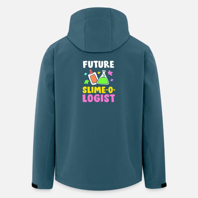 Slime Schleim Schleimig - Recycelte Männer Softshell-Jacke von Stanley/Stella - Dunkles Petrol