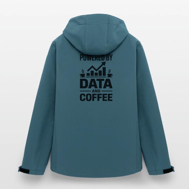 Data Analyst Saying Funny Data Analyst Gift Men’s Recycled Softshell Jacket by Stanley/Stella