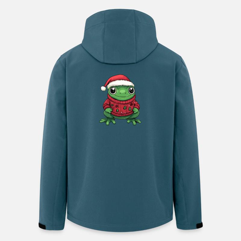 Frø Jul - Stanley/Stella herre softshelljakke i genanvendt polyester - mørk petrol