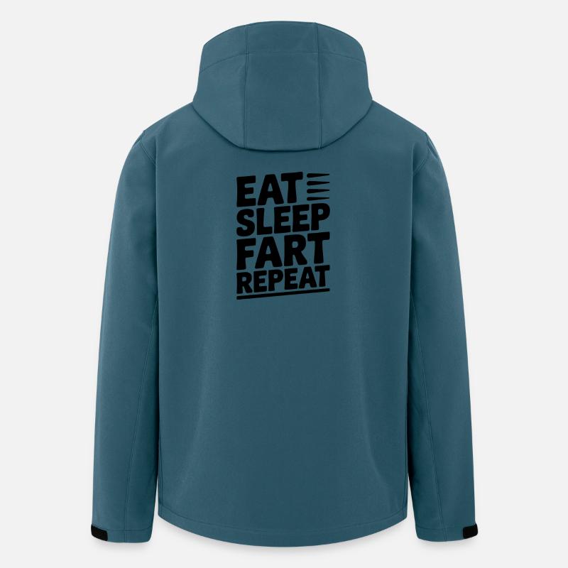 Essen Schlaffurz Wiederholen - Recycelte Männer Softshell-Jacke von Stanley/Stella - Dunkles Petrol