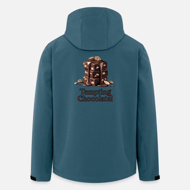 Tempting Chocolate Stack - Men’s Recycled Softshell Jacket by Stanley/Stella - stargazer