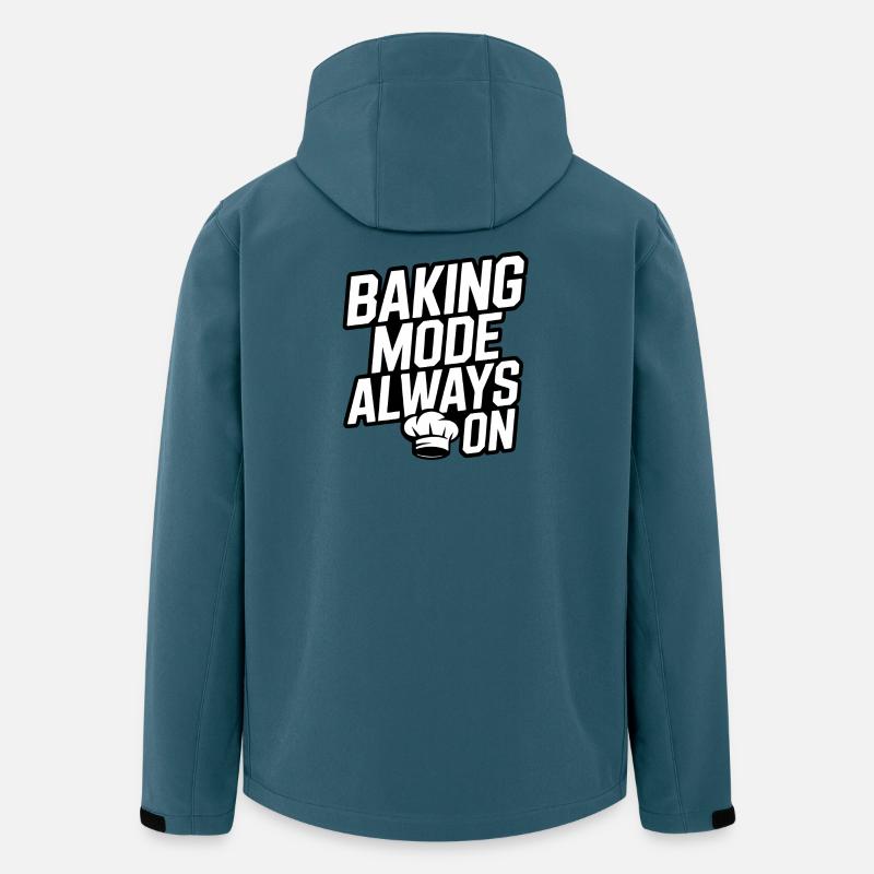 Backenmodus Immer An - Recycelte Männer Softshell-Jacke von Stanley/Stella - Dunkles Petrol