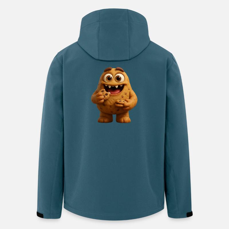 Kekse Keks - Recycelte Männer Softshell-Jacke von Stanley/Stella - Dunkles Petrol