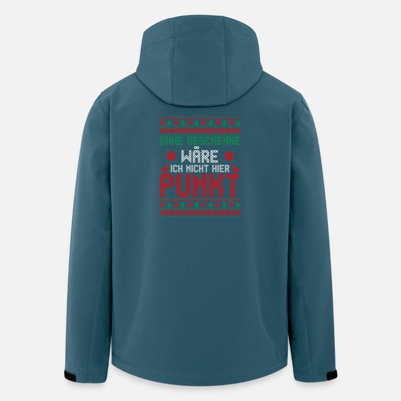 Weihnachtsmann Weihnachtszeit Weihnachts - Recycelte Männer Softshell-Jacke von Stanley/Stella - Dunkles Petrol
