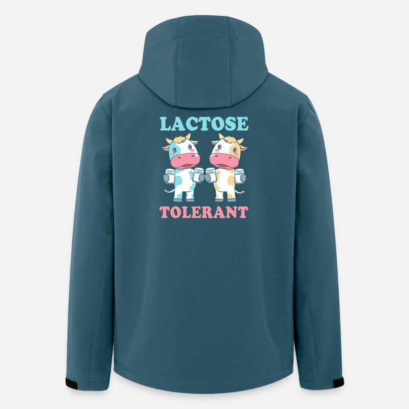 Milch Laktose Blähungen - Recycelte Männer Softshell-Jacke von Stanley/Stella - Dunkles Petrol