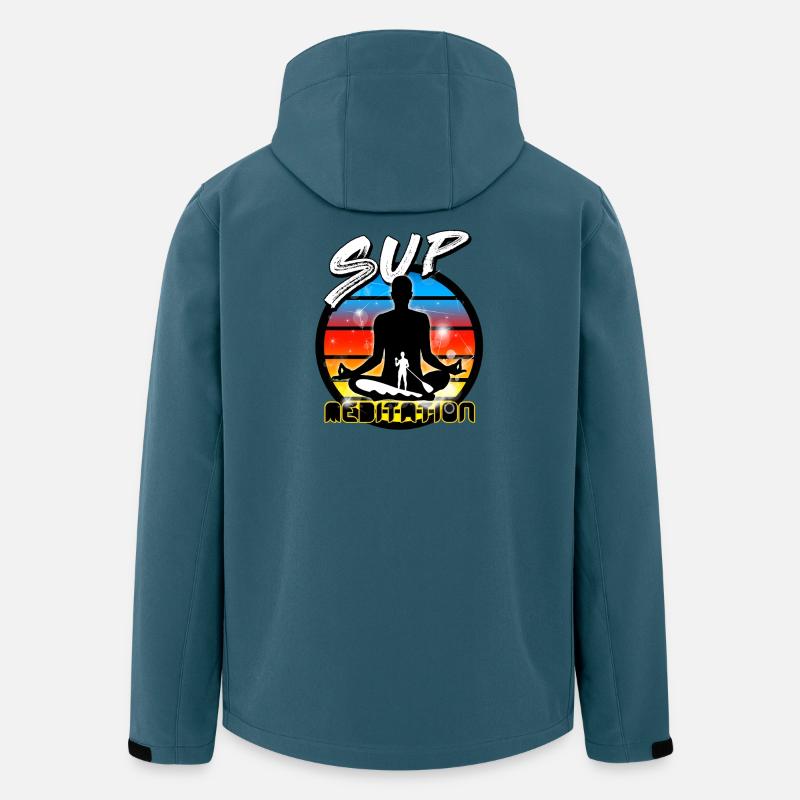 Sup - Recycelte Männer Softshell-Jacke von Stanley/Stella - Dunkles Petrol