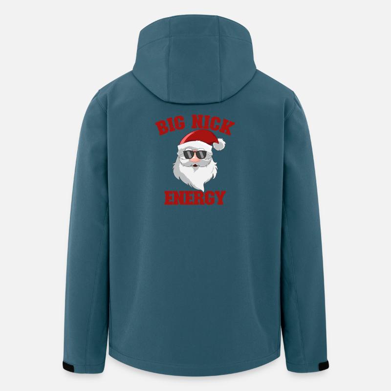 Santa Claus, Merry Christmas, Big Nick-E - Men’s Recycled Softshell Jacket by Stanley/Stella - stargazer