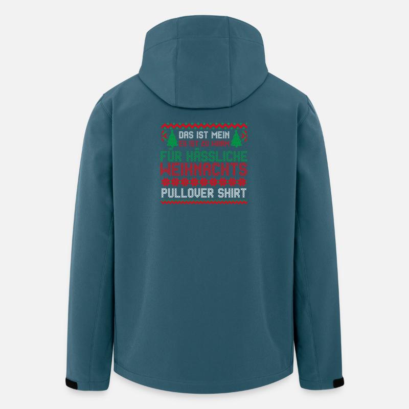 Weihnachtsmann Weihnachtszeit Weihnachts - Recycelte Männer Softshell-Jacke von Stanley/Stella - Dunkles Petrol