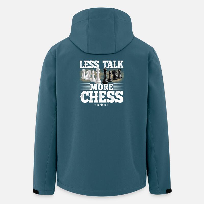 Schach - Recycelte Männer Softshell-Jacke von Stanley/Stella - Dunkles Petrol