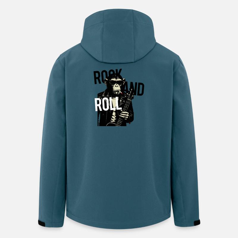 Rollin Monkey Rock  - Men’s Recycled Softshell Jacket by Stanley/Stella - stargazer