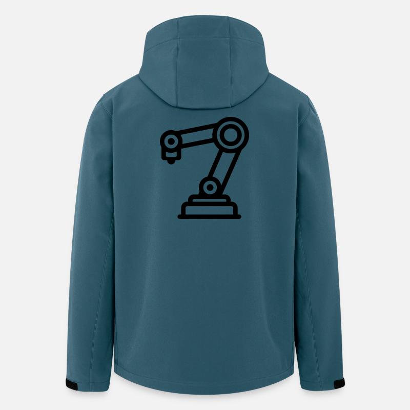 robotic arm - Men’s Recycled Softshell Jacket by Stanley/Stella - stargazer