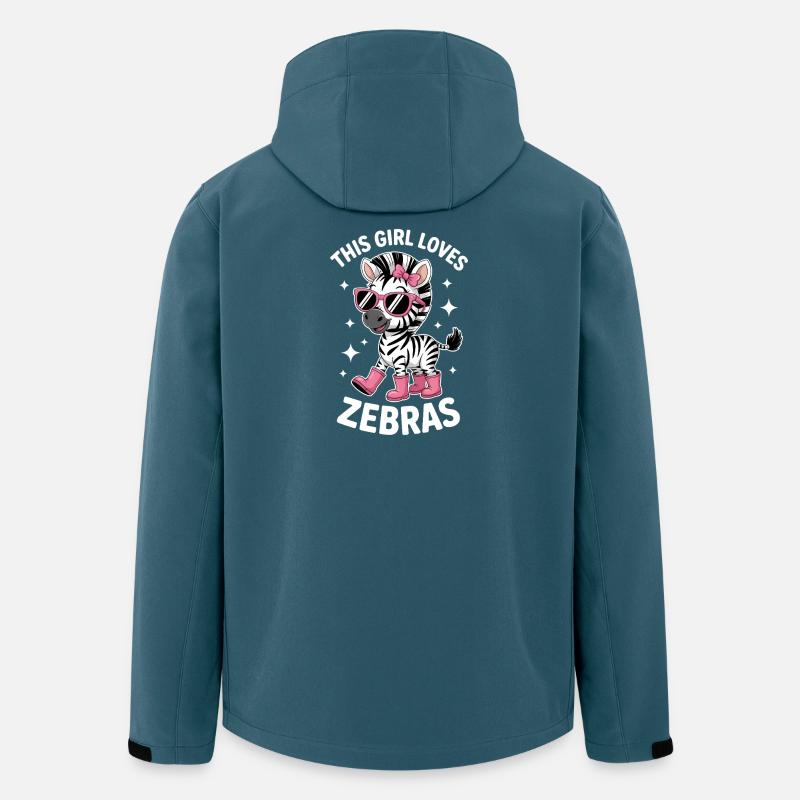 Zebra Saying Funny Zebra Gift - Men’s Recycled Softshell Jacket by Stanley/Stella - stargazer