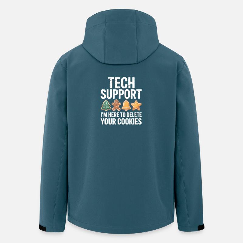 Tech Support Cookie Cleanup - Men’s Recycled Softshell Jacket by Stanley/Stella - stargazer