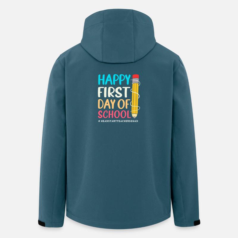 Vorschule - Recycelte Männer Softshell-Jacke Discoverer von Stanley/Stella - Dunkles Petrol