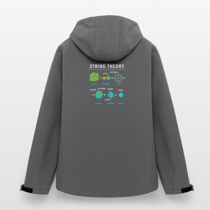Quantum Physics Quantum Physics Quantum Leap Men’s Recycled Softshell Jacket Discoverer by Stanley/Stella