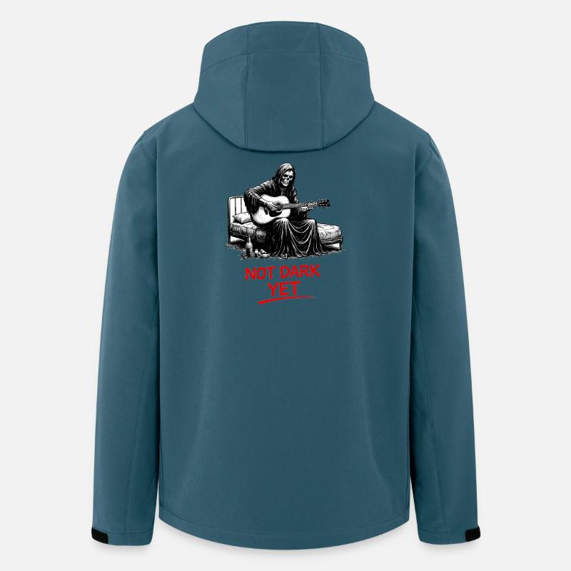 Not dark yet: Grim Reaper guitarist - Men’s Recycled Softshell Jacket by Stanley/Stella - stargazer