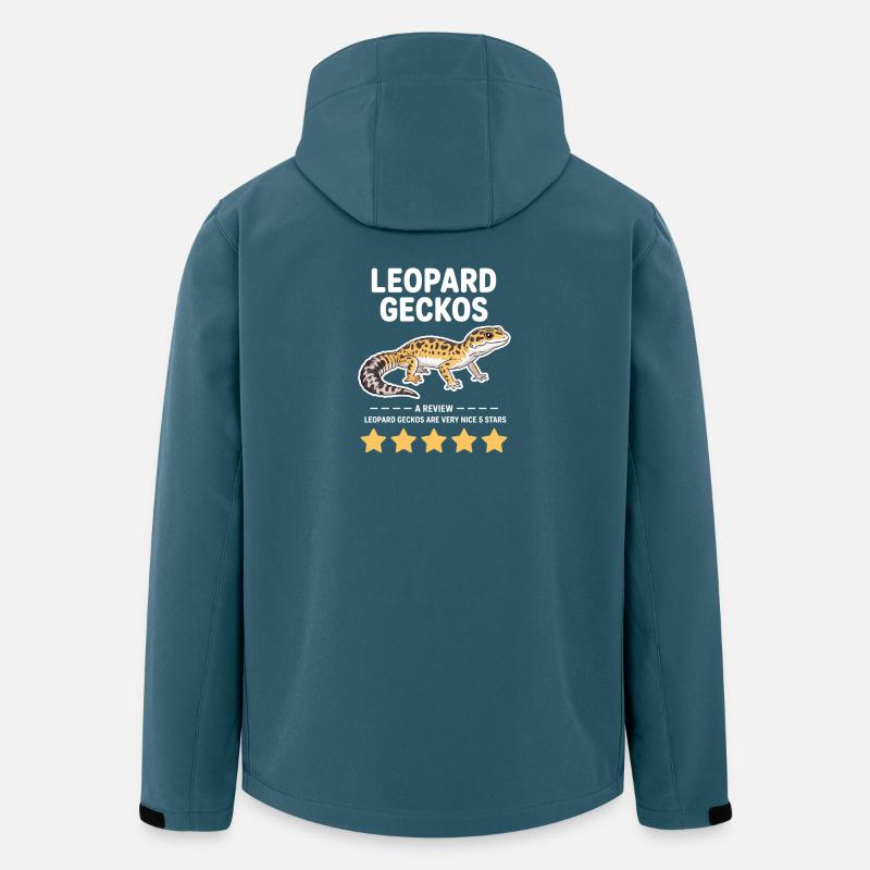 Leopard Gecko Pride Illustration - Men’s Recycled Softshell Jacket by Stanley/Stella - stargazer