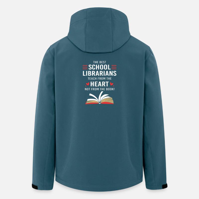 Bookworm Library Reading - Men’s Recycled Softshell Jacket by Stanley/Stella - stargazer