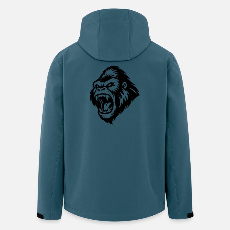 Gorilla Aggressive - Men’s Recycled Softshell Jacket by Stanley/Stella - stargazer