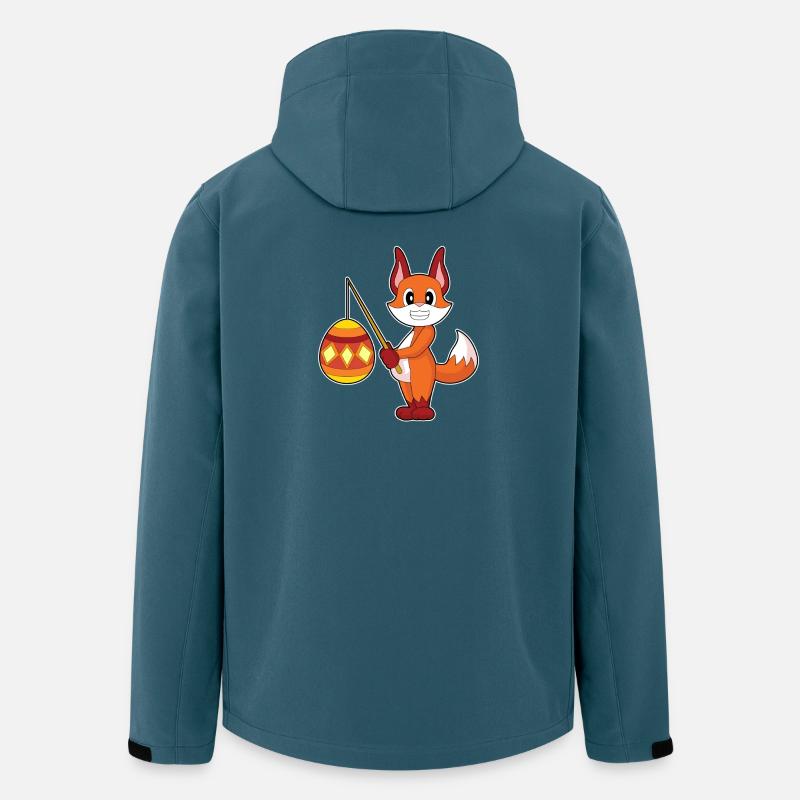 Fox Easter Fishing - Men’s Recycled Softshell Jacket by Stanley/Stella - stargazer