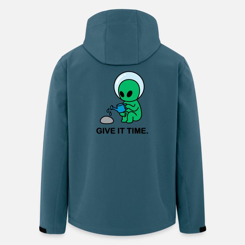 Interstellare Geduld - Recycelte Männer Softshell-Jacke von Stanley/Stella - Dunkles Petrol