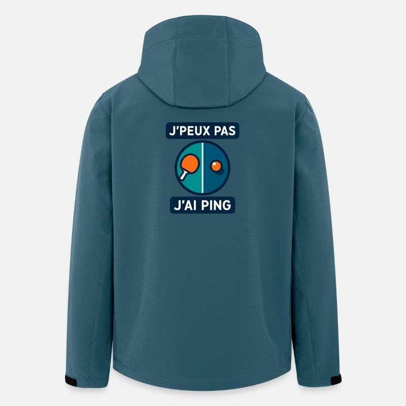 I can't I Ping - Men’s Recycled Softshell Jacket by Stanley/Stella - stargazer