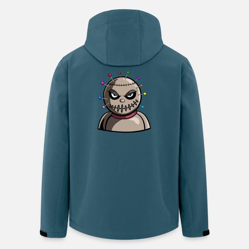 Vodoopuppe - Recycelte Männer Softshell-Jacke von Stanley/Stella - Dunkles Petrol