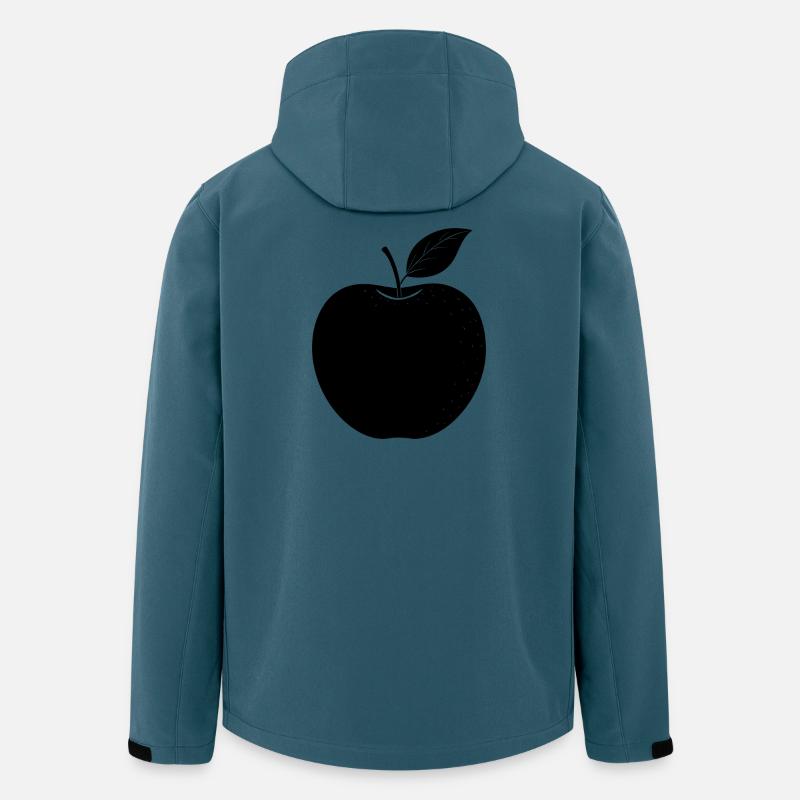 Apfel - Recycelte Männer Softshell-Jacke von Stanley/Stella - Dunkles Petrol