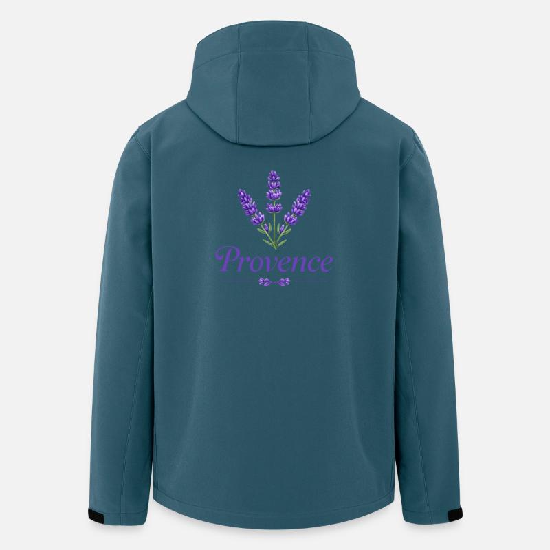provence_lavance - Recycelte Männer Softshell-Jacke von Stanley/Stella - Dunkles Petrol