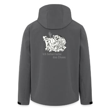 Je maîtrise le chaos - Veste softshell homme en polyester recyclé Stanley/Stella -  - Dos - AI Model Male 185 light (185cm)