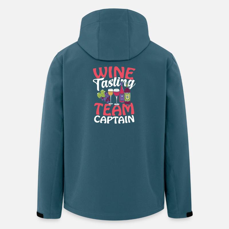 Wine Tasting Team Captain - Men’s Recycled Softshell Jacket by Stanley/Stella - stargazer