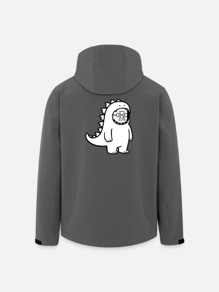 Karnevalmuffel Opa - Recycelte Männer Softshell-Jacke von Stanley/Stella - Dunkles Petrol