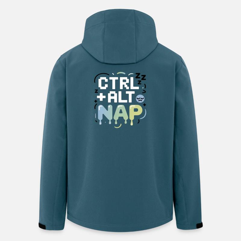 Nap - Recycelte Männer Softshell-Jacke von Stanley/Stella - Dunkles Petrol